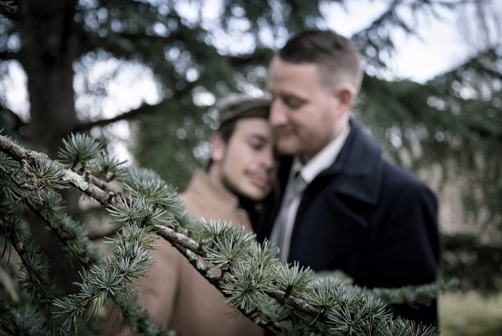 wedding planner couple forest