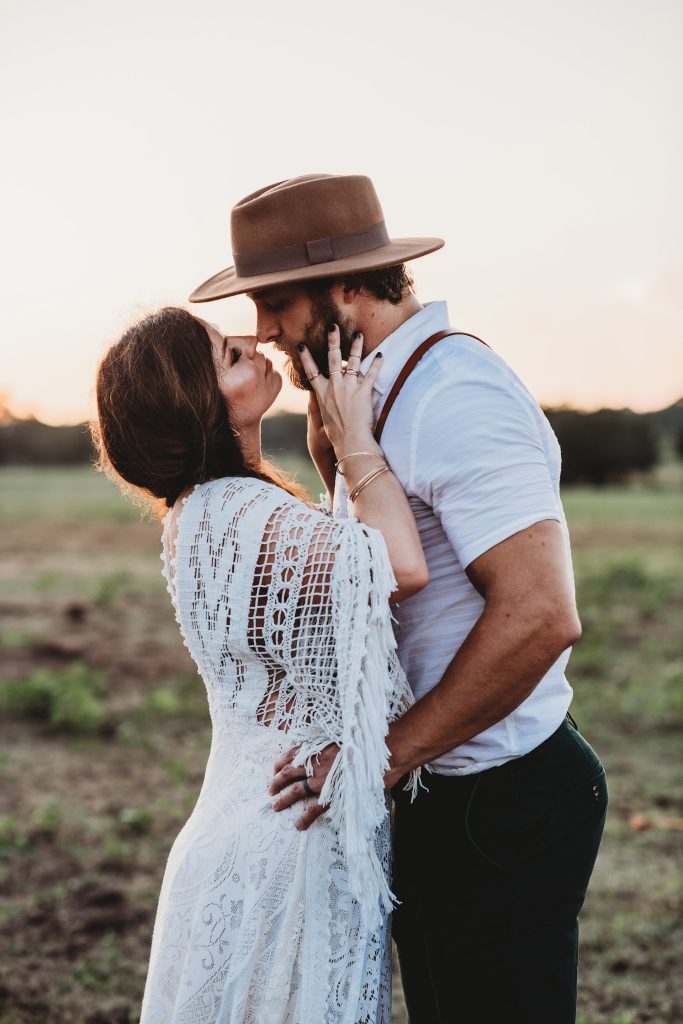 wedding planner boho couple
